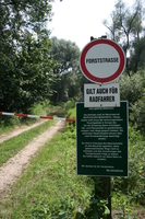 Naturschutzgebiet Eingang